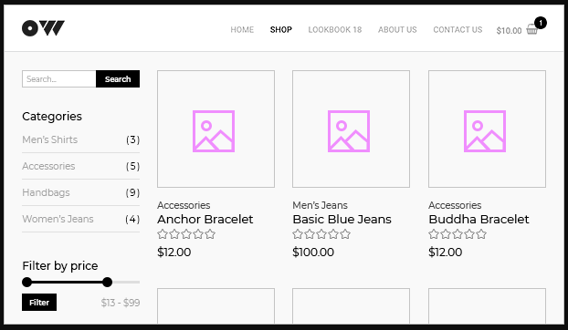 Astra WooCommerce Dedicated Sidebar 2