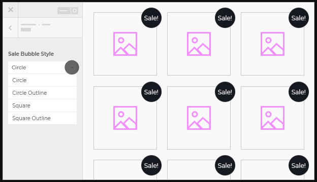 Astra WooCommerce Sales Bubble Style