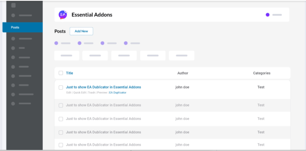 Essential Addons Post Duplicator