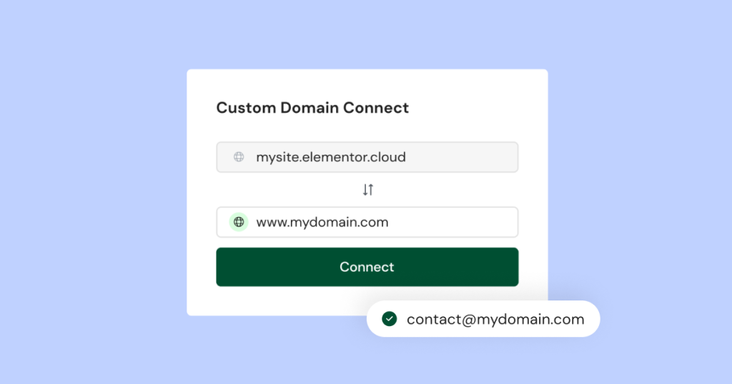 Elementor Hosting Domain